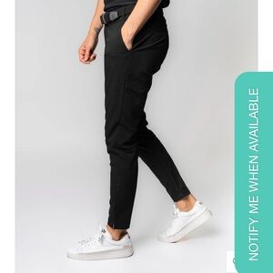 Stylish Black Slim-Fit Pants